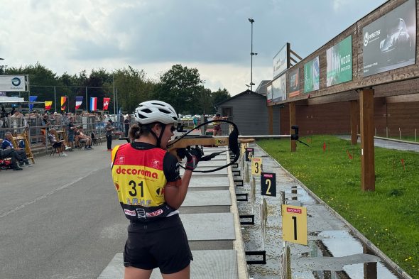 Sommer-Biathlon in Elsenborn-Herzebösch