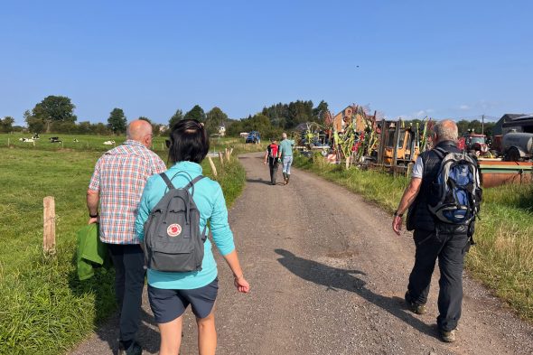 Stiegl-Wanderung in Eupen-Kettenis