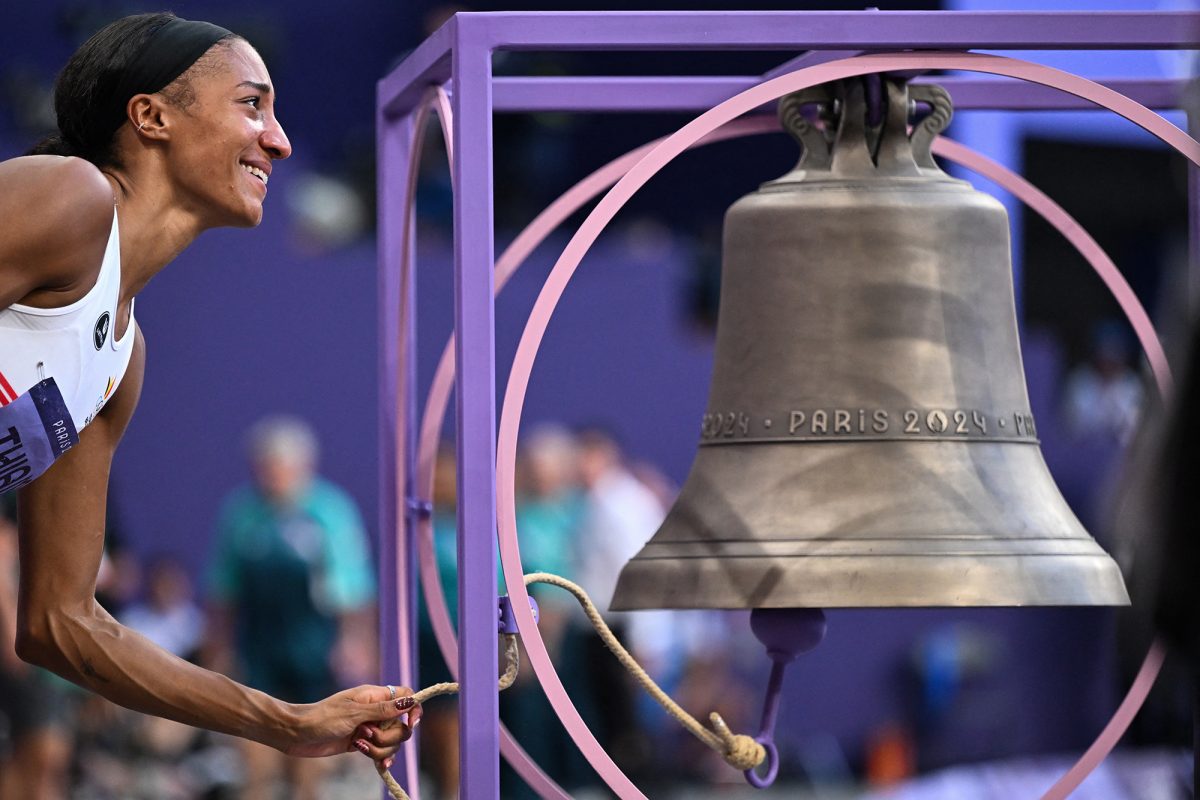 Nafissatou Thiam läutet die Titel-Glocke 