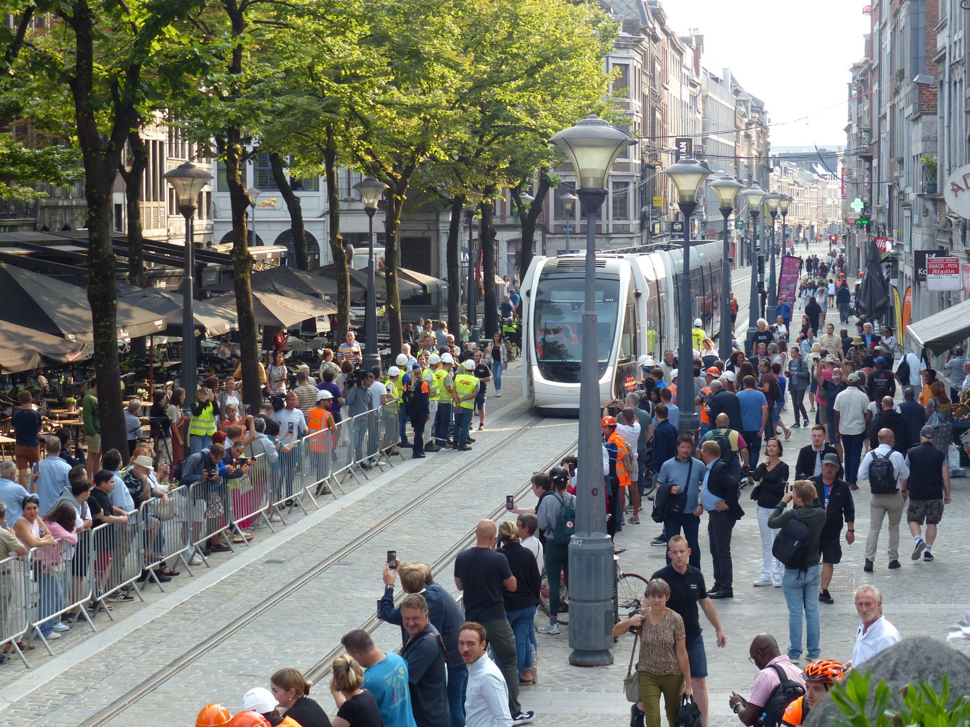 Tram in Lüttich