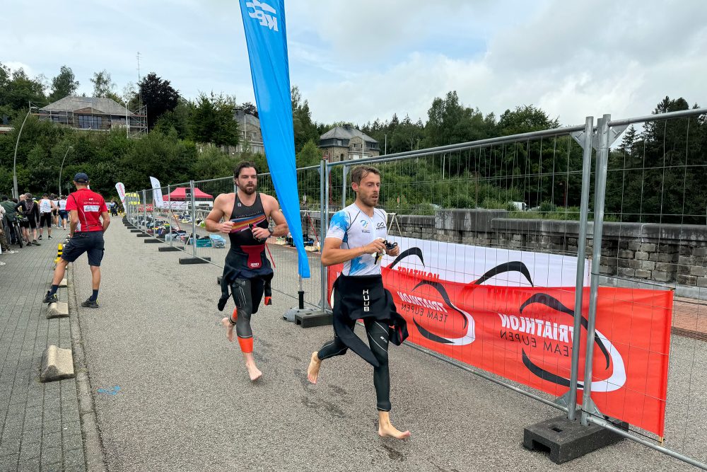 40. Auflage des Ostbelgien-Triathlons in Eupen