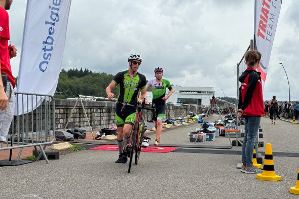 40. Auflage des Ostbelgien-Triathlons in Eupen