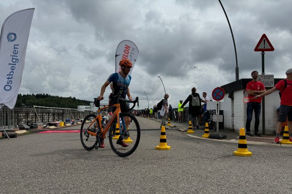 40. Auflage des Ostbelgien-Triathlons in Eupen