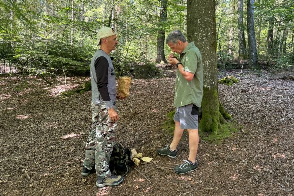 Waldbaden in Heppenbach