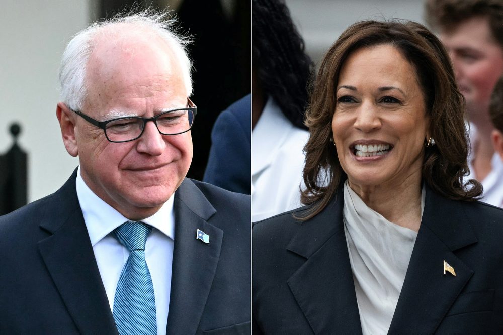 Tim Walz und Kamala Harris