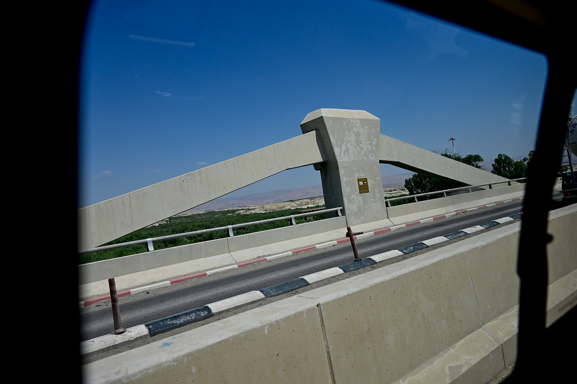 Die Allenby-Brücke verbindet Jordanien und das Westjordanland