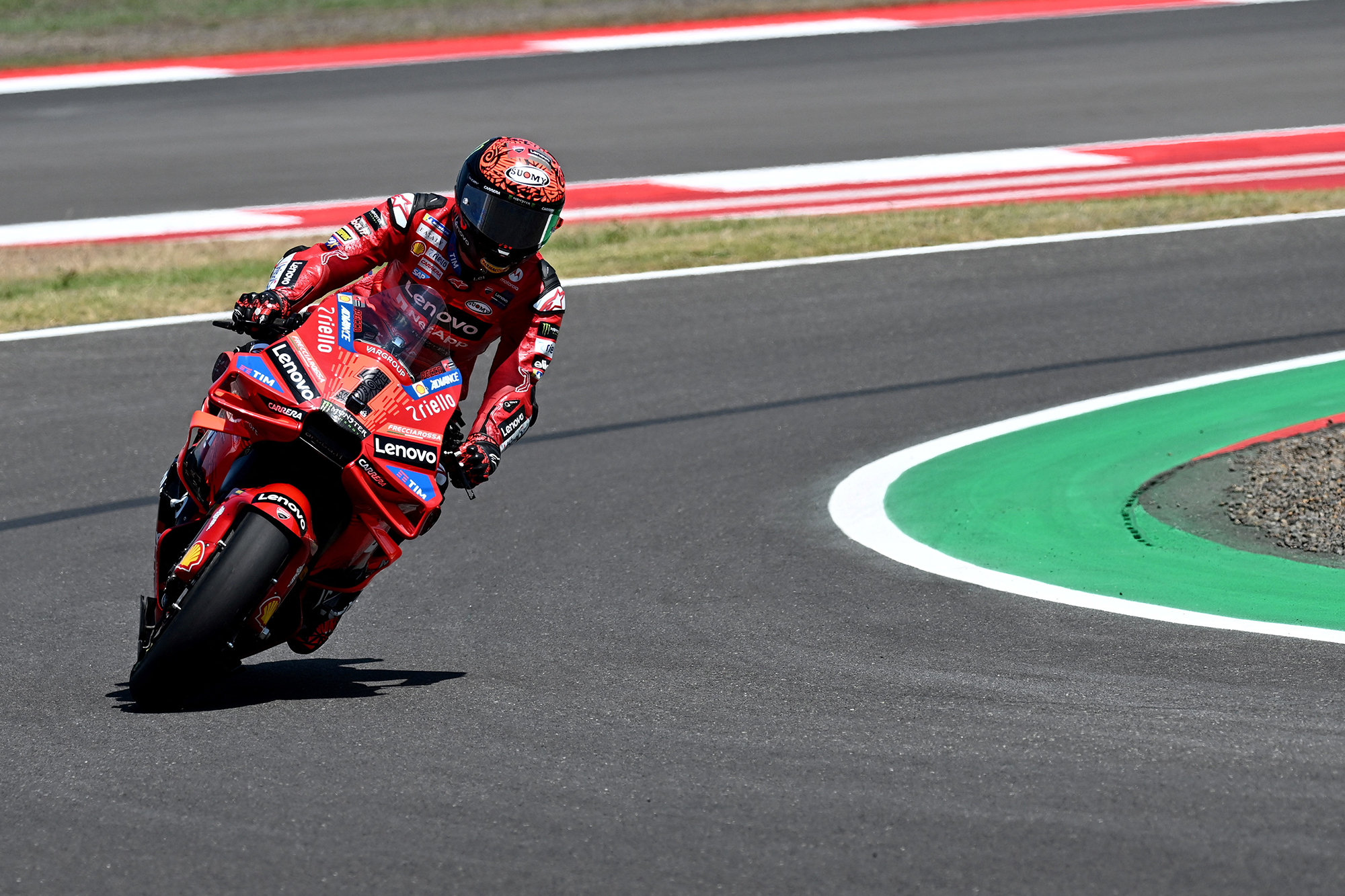 Francesco Bagnaia beim Sprint zum Großen Preis von Indonesien