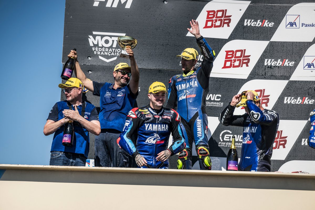 Premieren-Podium für Motorrad-Team KM99 in der Langstrecken-WM