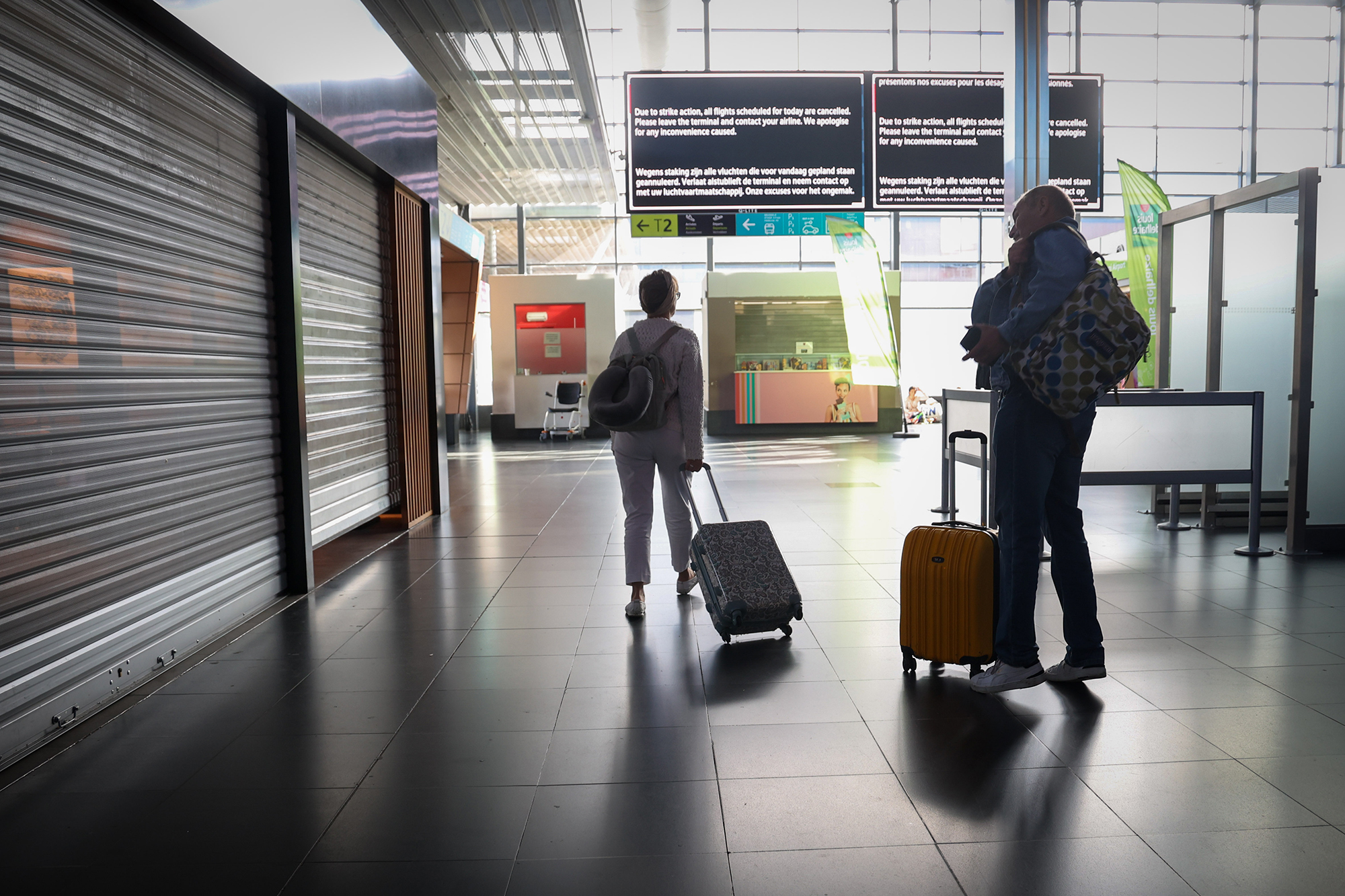 Streik am Flughafen Charleroi-Brüssel-Süd am Donnerstag