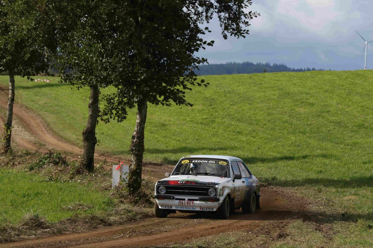 East Belgian Rallye 2024: Reiner Feltes/Angelo Feltes im Ford Escort MKII