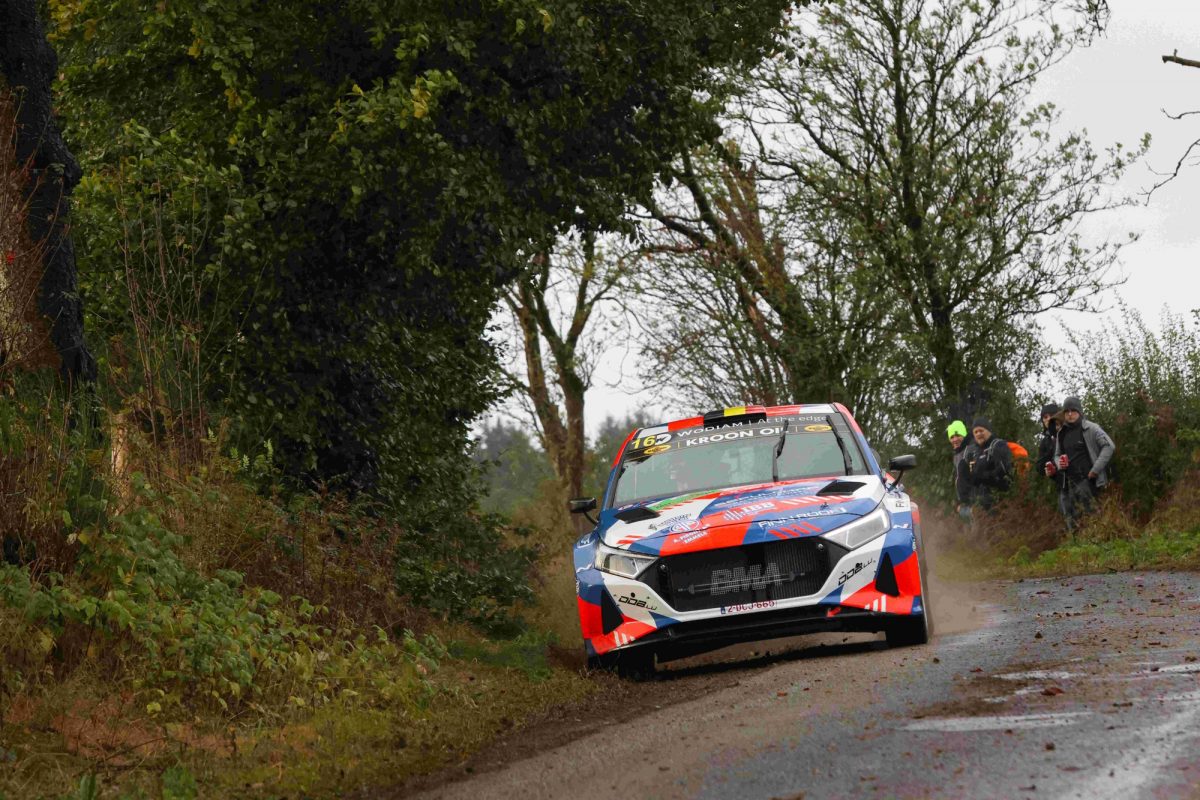 East Belgian Rallye 2024: Kevin Hommes/Marco Hommes im Hyundai i20 Rally2