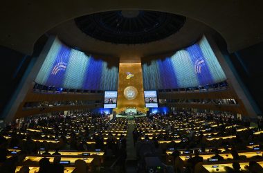 Das Saal beim UN-Zukunftsgipfel in New York