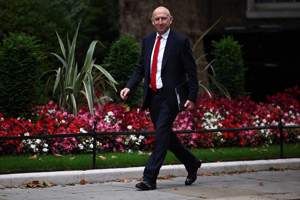 Der britische Verteidigungsminister John Healey