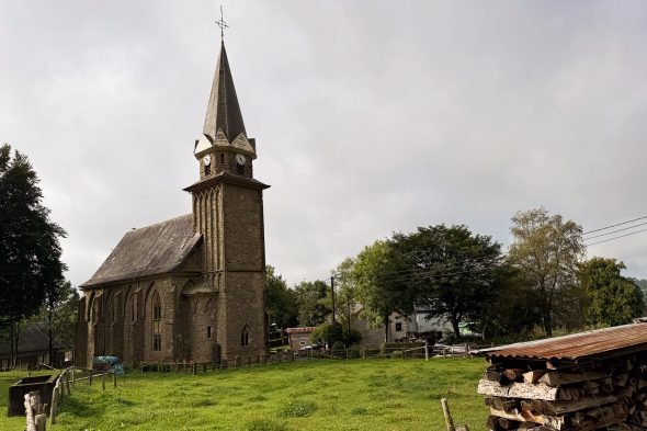 Die Kirche St. Josef von Hünningen bei Büllingen