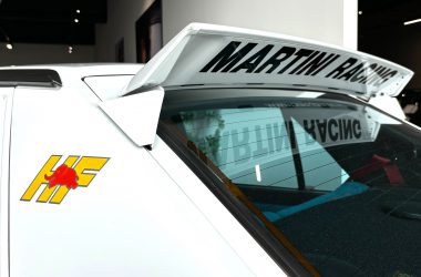 Damals war der Lancia von Martini gesponsert und in den Farben lackiert