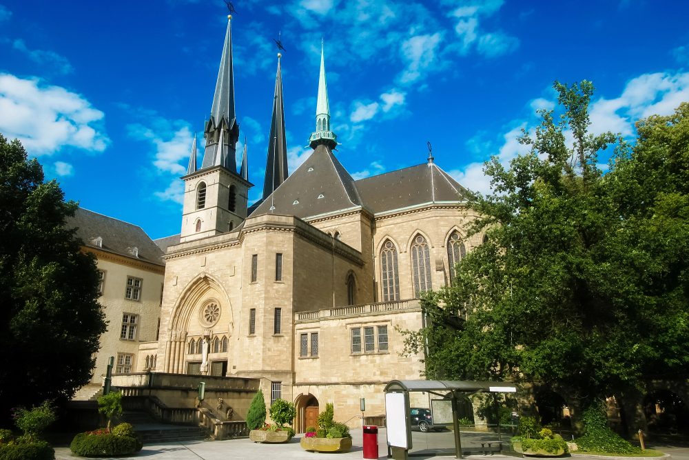 Kathedrale "Notre Dame" von Luxemburg