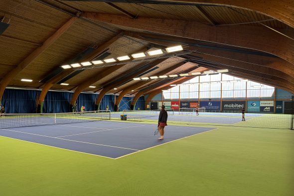 Tennis wird bereits seit Anfang 2024 wieder in der Eupener Unterstadt gespielt