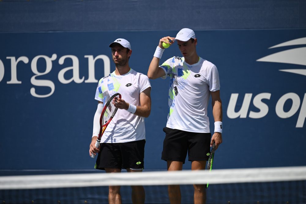 Joran Vliegen und Sander Gillé bei den US Open