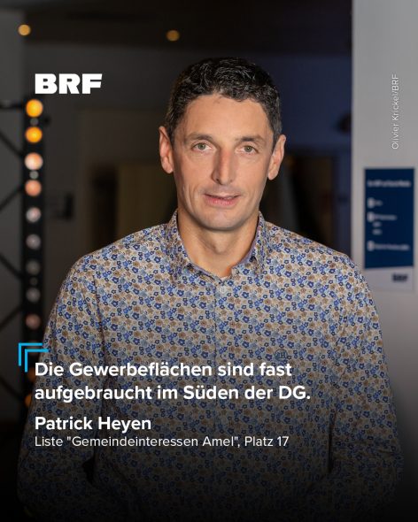 Patrick Heyen (Liste "Gemeindeinteressen Amel")