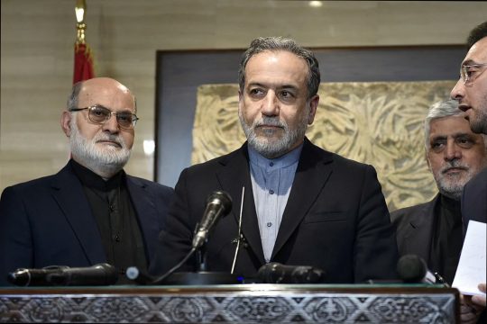 Der iranische Außenminister Abbas Araghchi