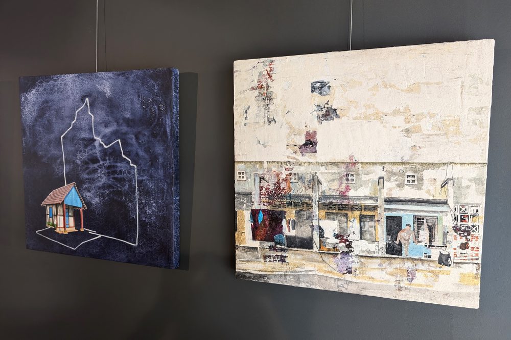 Ausstellung von Raphael Demarteau und Romain Van Wissen im Alten Schlachthof in Eupen