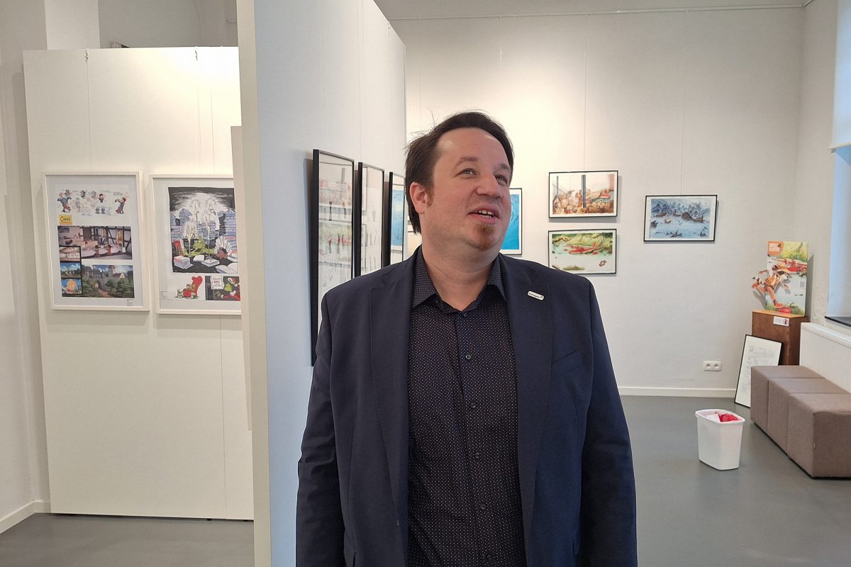 Jan Sabri Cetinkaya, der Direktor vom Museum Vieille Montagne in Kelmis