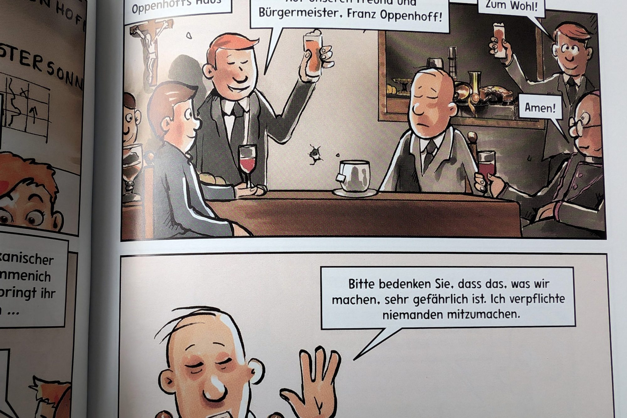 Comic "Das Aachen-Experiment"