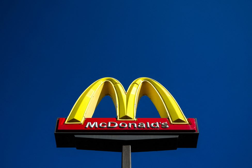 Logo von McDonald's in den USA
