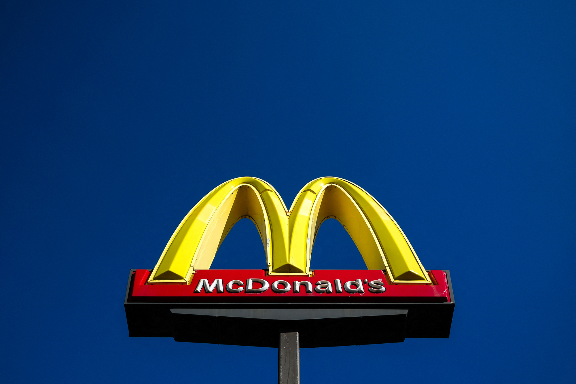 Logo von McDonald's in den USA