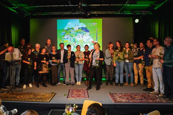 Ecolo-Wahlparty im Jünglingshaus in Eupen