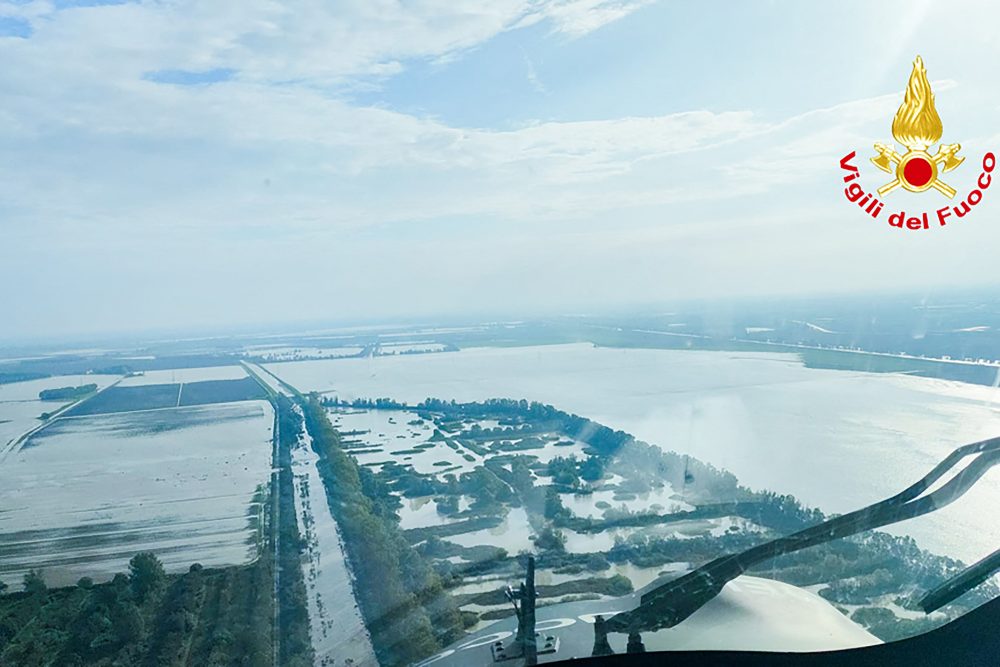 Überschwemmungen in Norditalien