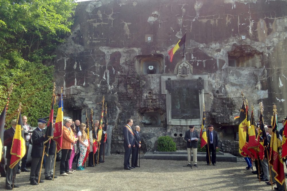 Gedenkfeier am 17. Mai 2015 im Fort von Battice