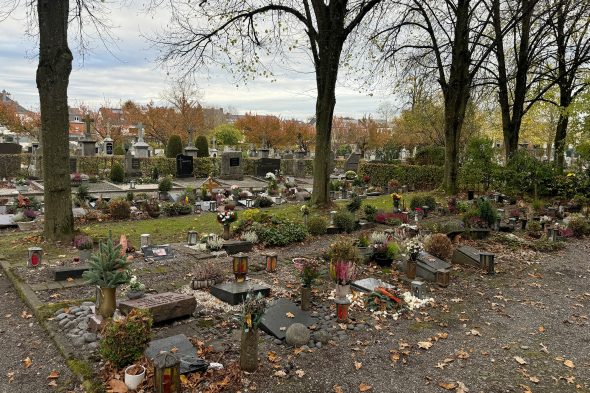 Urnengräber auf dem Eupener Friedhof