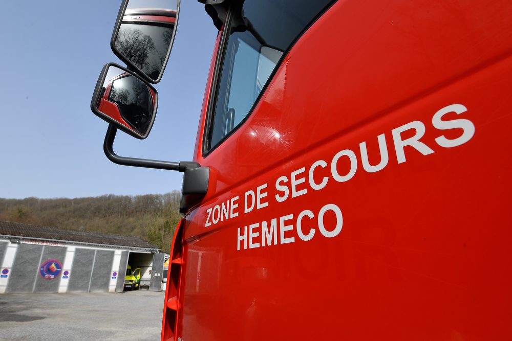 Feuerwehrfahrzeug der Hilfeleistungszone Hemeco in Hamoir