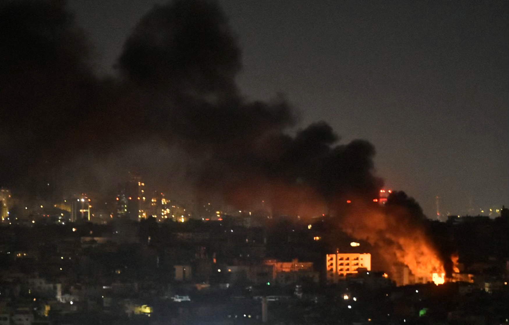 Nächtliche Luftangriffe im Süden der libanesischen Hauptstadt Beirut