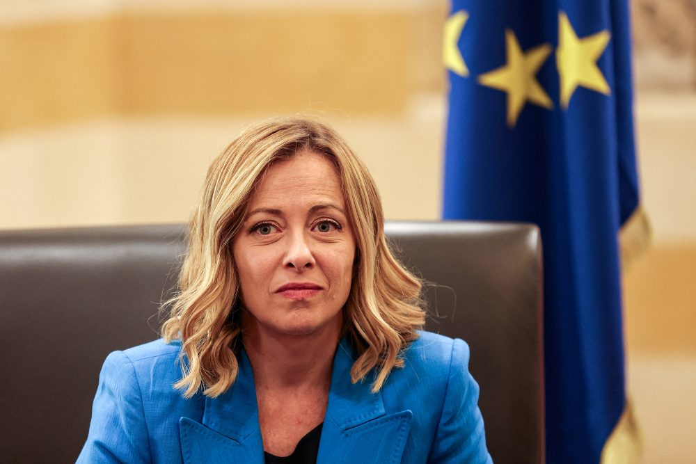 Italiens Ministerpräsidentin Giorgia Meloni