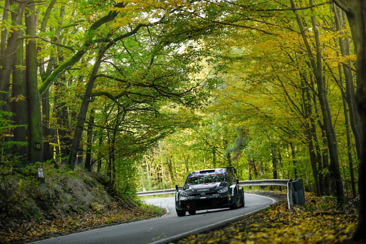 Sébastien Ogier/Vincent Landais bei der Rallye Zentraleuropa 