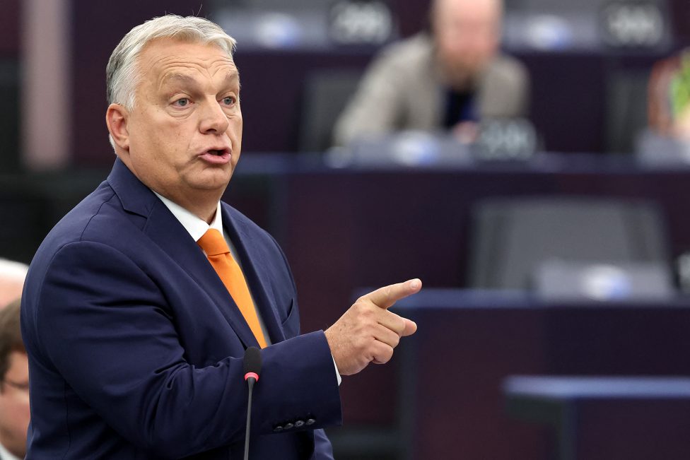 Ungarns Ministerpräsident Viktor Orban im EU-Parlament