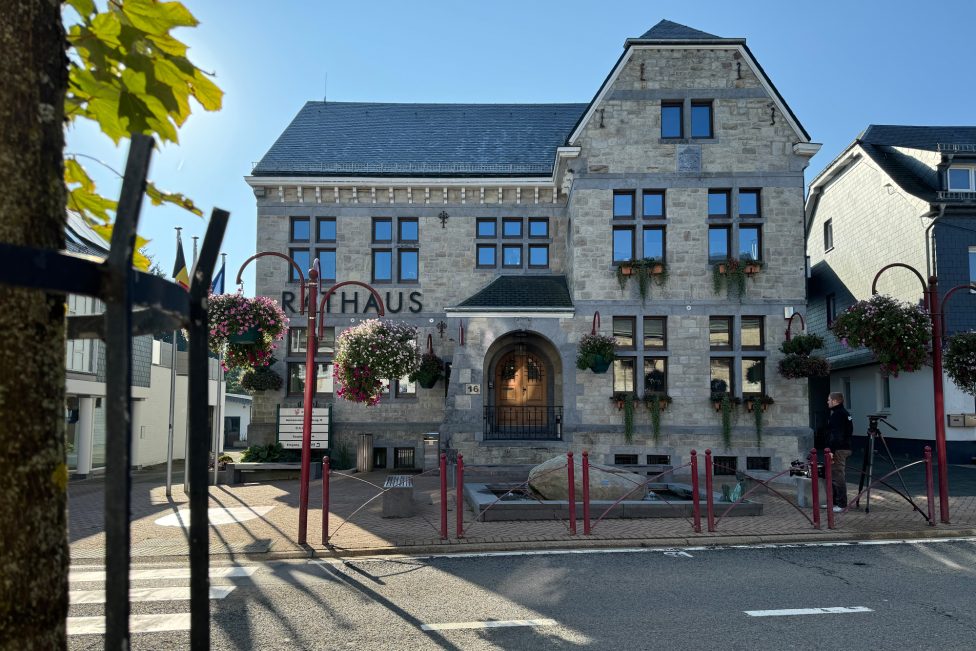 Das Rathaus von Büllingen