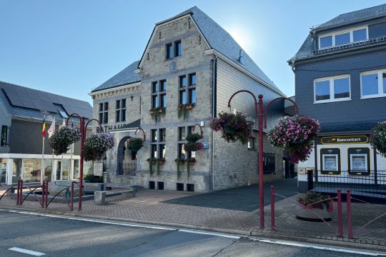 Das Rathaus von Büllingen