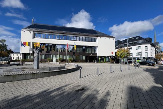 Das Rathaus in St. Vith