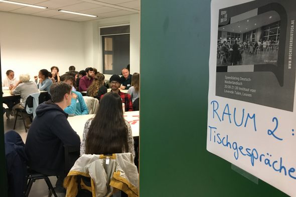 Speed-Dating auf Deutsch an der Uni Löwen