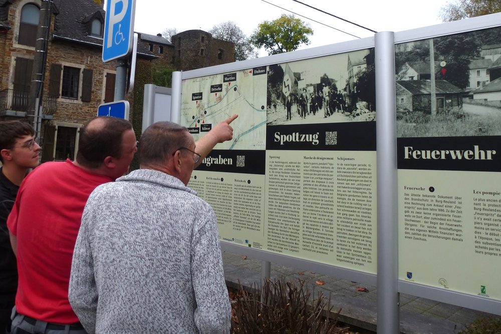 "Streifzug in die Vergangenheit" in Burg-Reuland