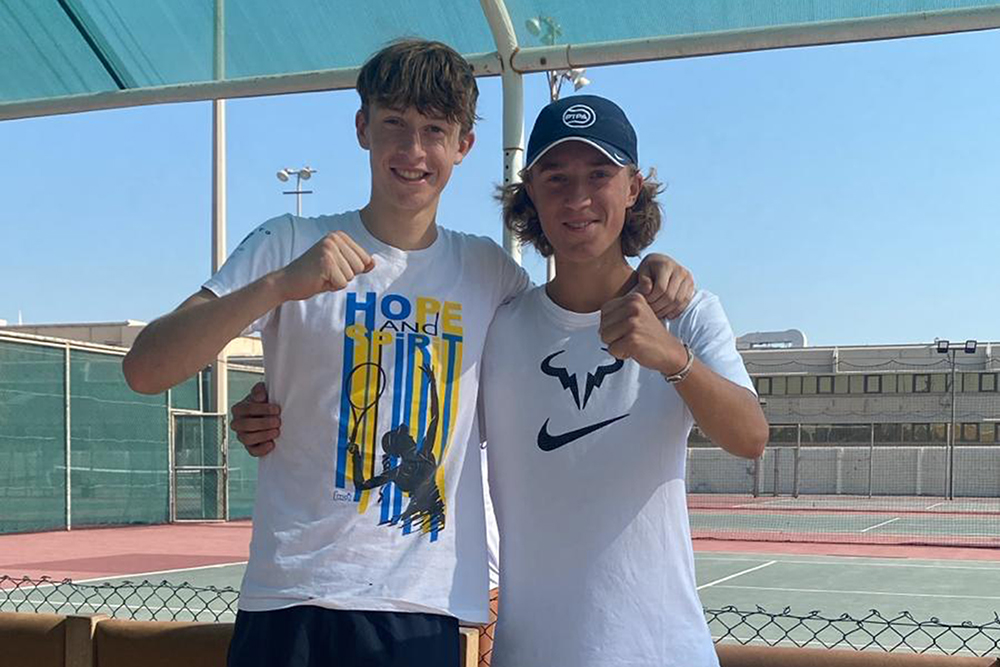 Eliott Costa und Eliot Heukemes in Bahrain