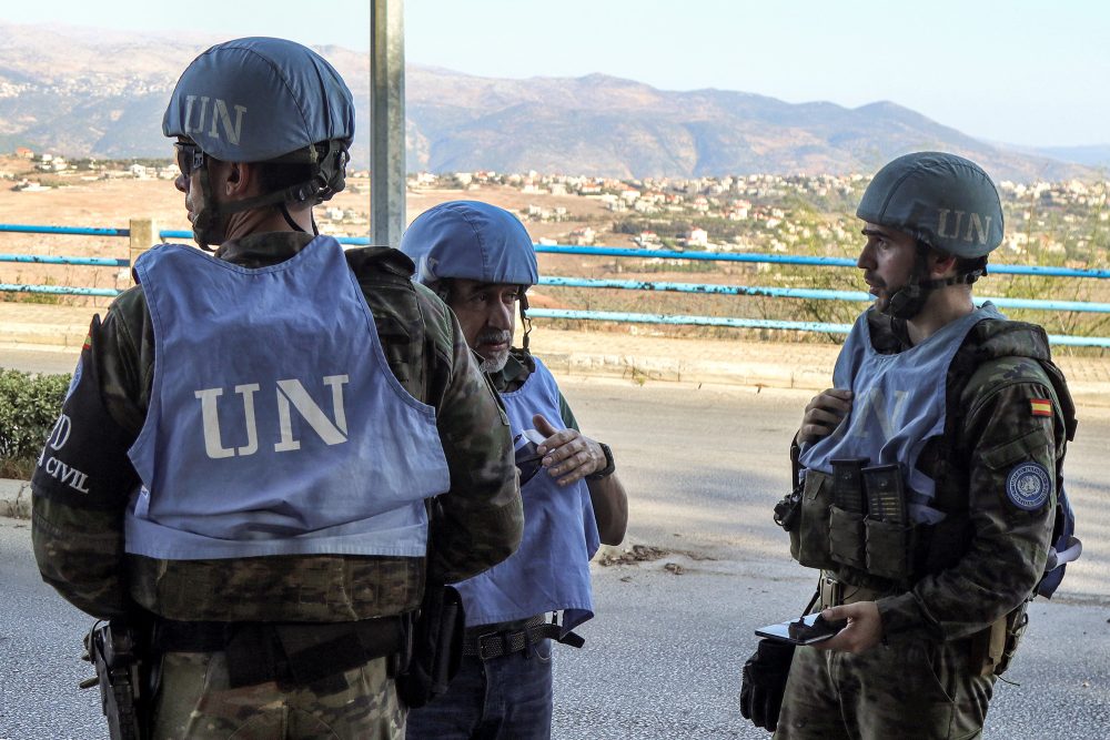 Unifil-Patrouille in Süd-Libanon