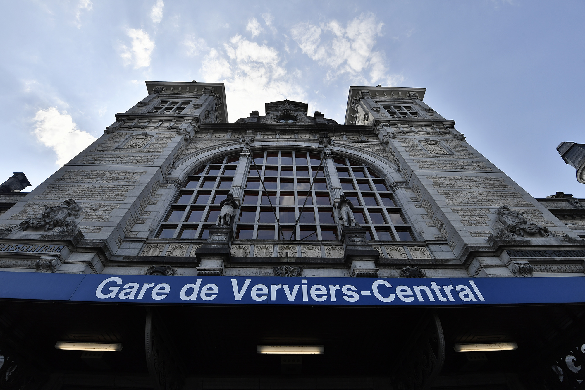 Fassade des Bahnhofs von Verviers