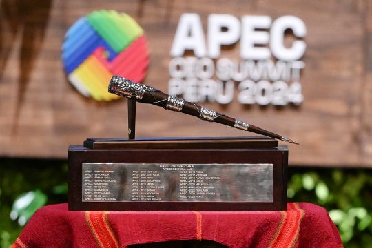 Gipfels der Asiatisch-Pazifischen Wirtschaftsgemeinschaft Apec in Lima