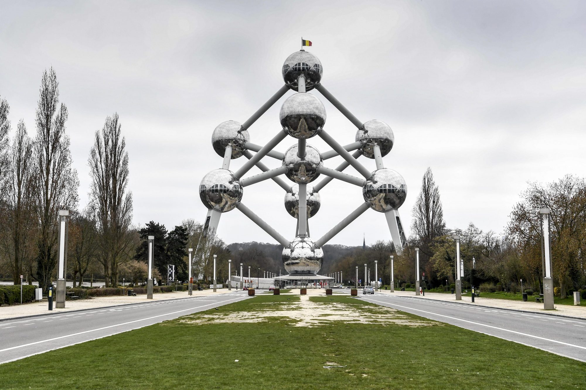 Das Atomium in Brüssel