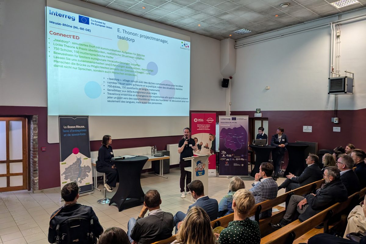 Vorstellung des Interreg-Projekts Connect'ED zur Berufsorientierung