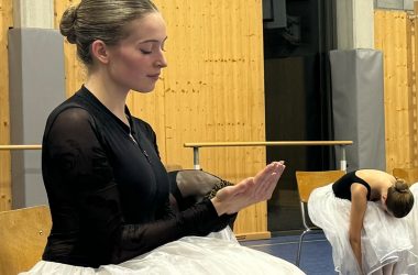 "Ballet des Jeunes" probt für "Coppélia"